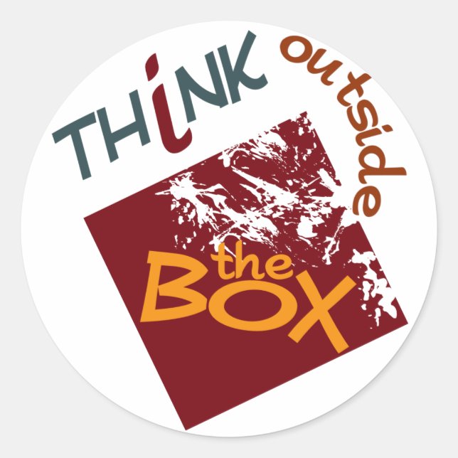 Outside The Box stickers (Front)