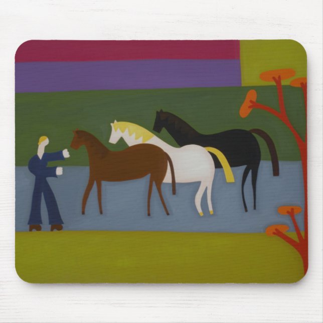 Outside the Great Western Studios at the Height Mouse Pad (Front)