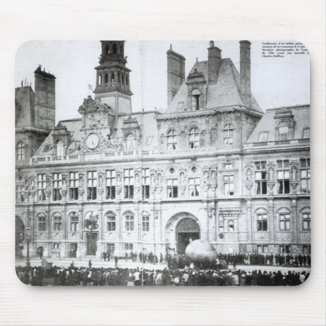 Outside the Hotel de Ville Mouse Pad (Front)