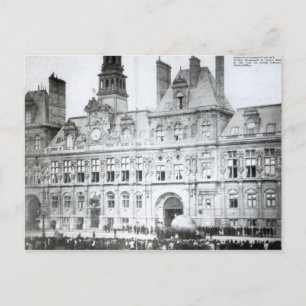 Outside the Hotel de Ville Postcard