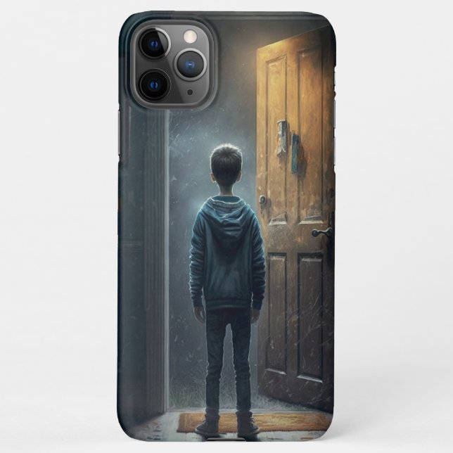 Outside the House iPhone Case (Back)