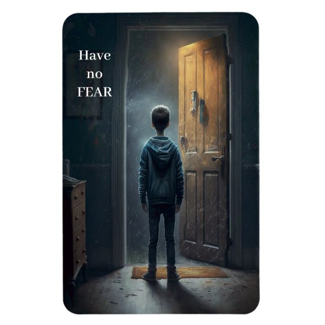 Outside the House Magnet (Vertical)