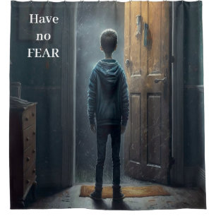 Outside the House Shower Curtain