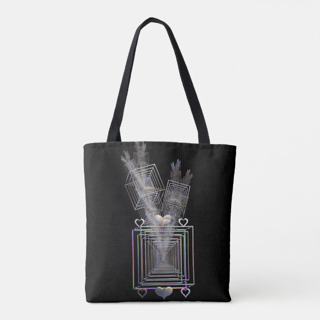 Outside The Square Tote Bag (Back)