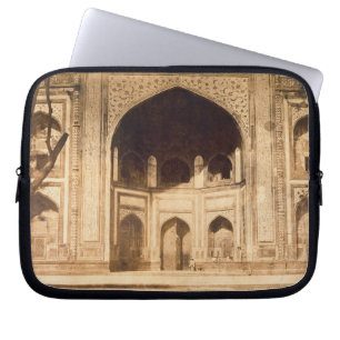 Outside the Taj Mahal, probably illustrated in 'Ph Laptop Sleeve