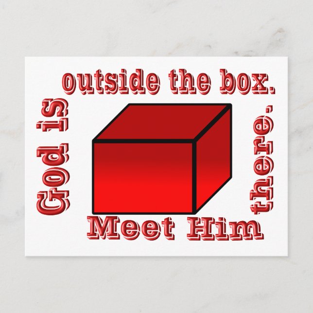 outsidethebox.png postcard (Front)