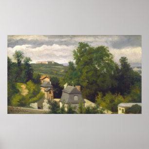 Outskirts of Caen - Stanislas Lépine Fine Art Poster