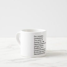 OUTSOURCED - This mug has a hidden message!