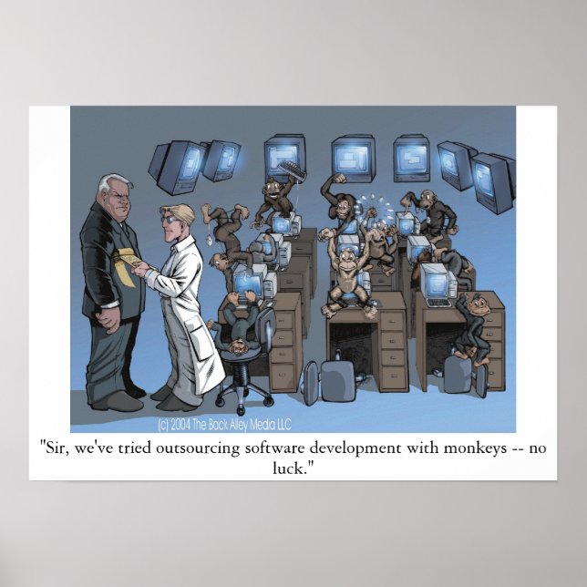 Outsourcing Gone Bad Poster (Front)