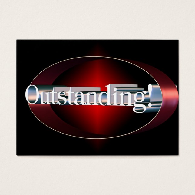 Outstanding ACEO Trading Card (Front)