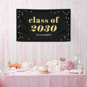 Outstanding Class EDITABLE COLOR Graduation Banner