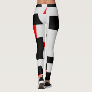 Outta Control V horizontal leggings