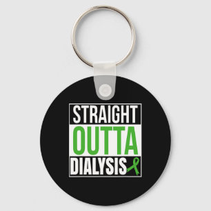 Outta Dialysis Kidney Disease Patient Fun Key Ring