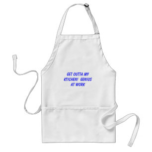 Outta my kitchen standard apron