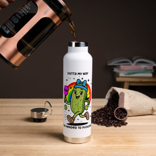 Outta My Way - I'm Headed to Pickleball Water Bottle