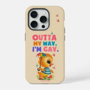 Outta my way! iPhone 15 pro case
