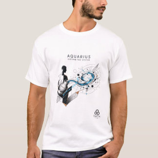 OUTTA SPACE — Galaxy Aquarius T-Shirt