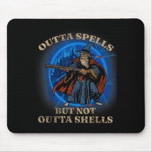 Outta Spells But Not Outta Shells Vintage Mouse Pad