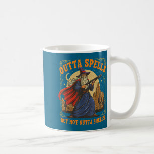 Outta Spells But Not Outta Shells Wizard Fantasy M Coffee Mug