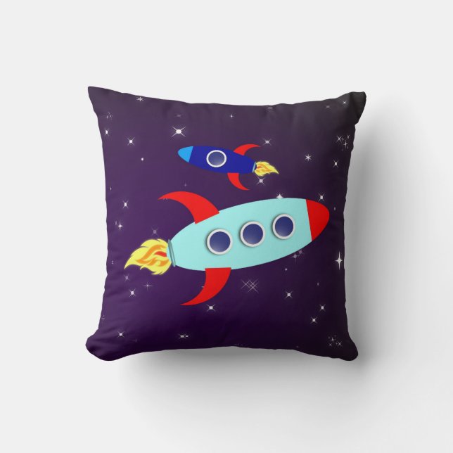 Outta This World! Boy Cushion (Front)