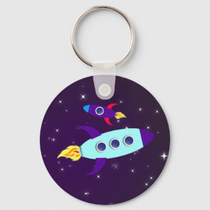 Outta This World! Girl Key Ring