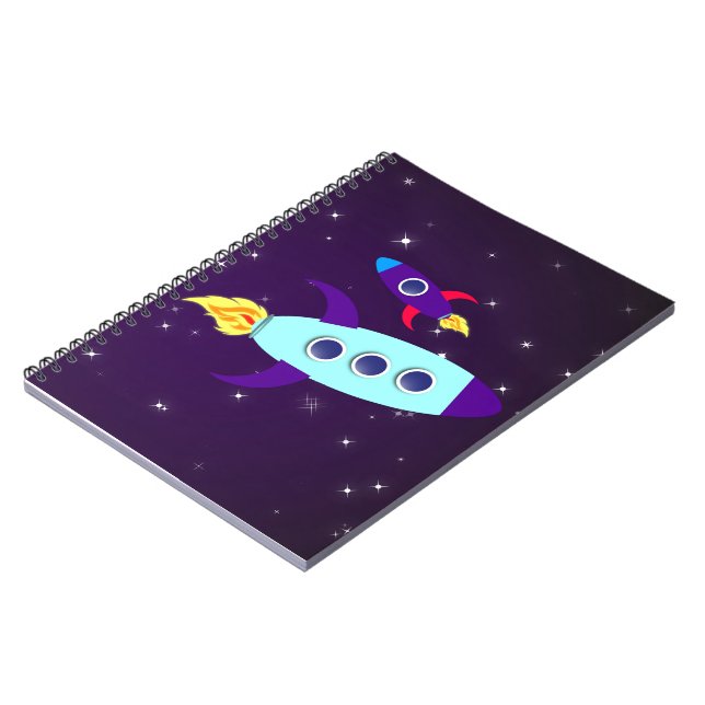 Outta This World! Girl Notebook (Left Side)