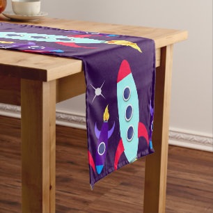 Outta This World! Girl Short Table Runner