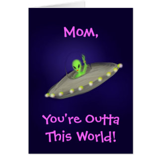 OuttaThis World Mum, Grandma, Aunt, Sis card