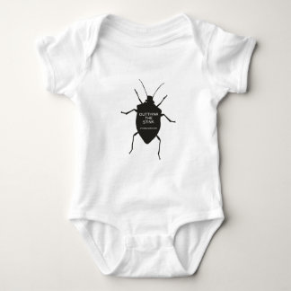 Outthink The Stink (Bug) Baby Bodysuit