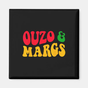 Ouzo And Margs Funny Cinco De Mayo Greek Orthodox Magnet
