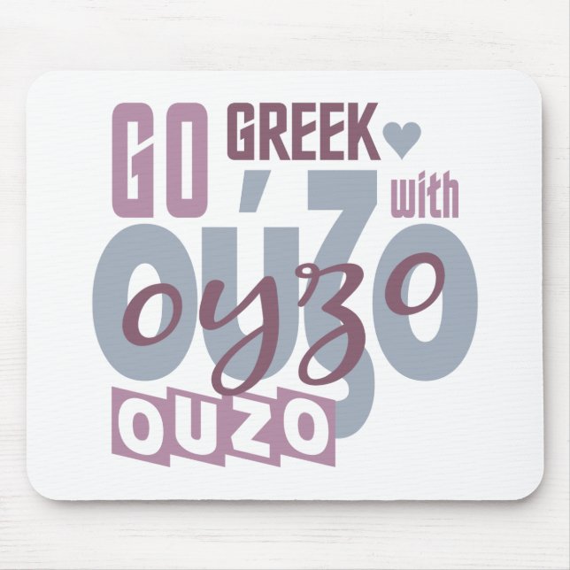 Ouzo mousepad (Front)