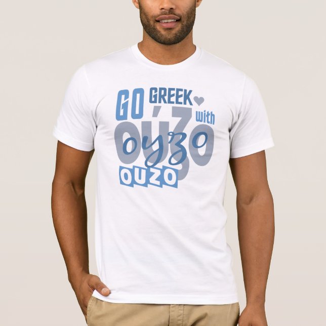 OUZO shirt - choose style & colour (Front)