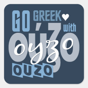 Ouzo stickers