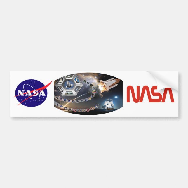 OV 105 Endeavour Bumper Sticker (Front)