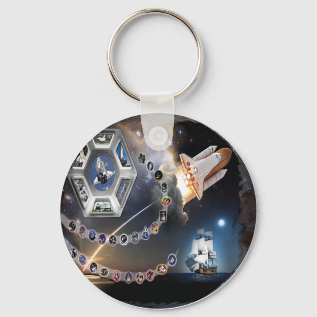 OV 105 Endeavour Key Ring (Front)