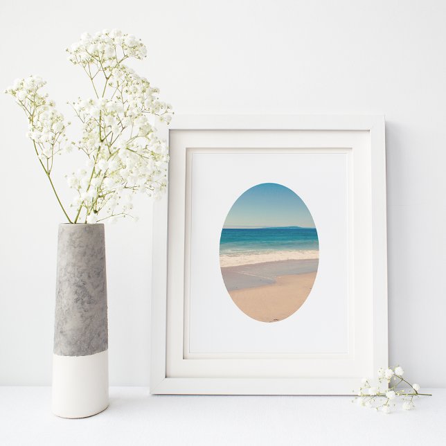 Oval Border Vertical Photo 8"x 10" Poster (Creator Uploaded)