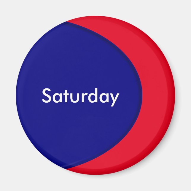 OVAL BUTTON - navy blue + your text & ideas Magnet (Front)