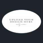 Oval Label - 4.5" x 2.7"<br><div class="desc">Customise your design in Templett. After you are done editing,  download your file in a JPG format (don't forget to turn on the bleed option). Upload your design here by clicking on the blue "Personalise" button.</div>