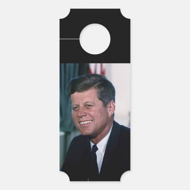 Oval Office of President John F. Kennedy Door Hanger (Front)