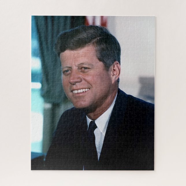 Oval Office of President John F. Kennedy Jigsaw Puzzle (Vertical)