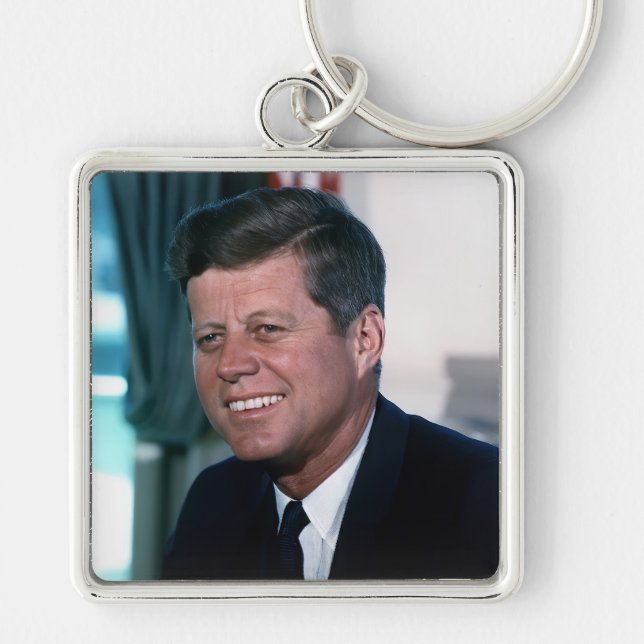 Oval Office of President John F. Kennedy Key Ring (Front)