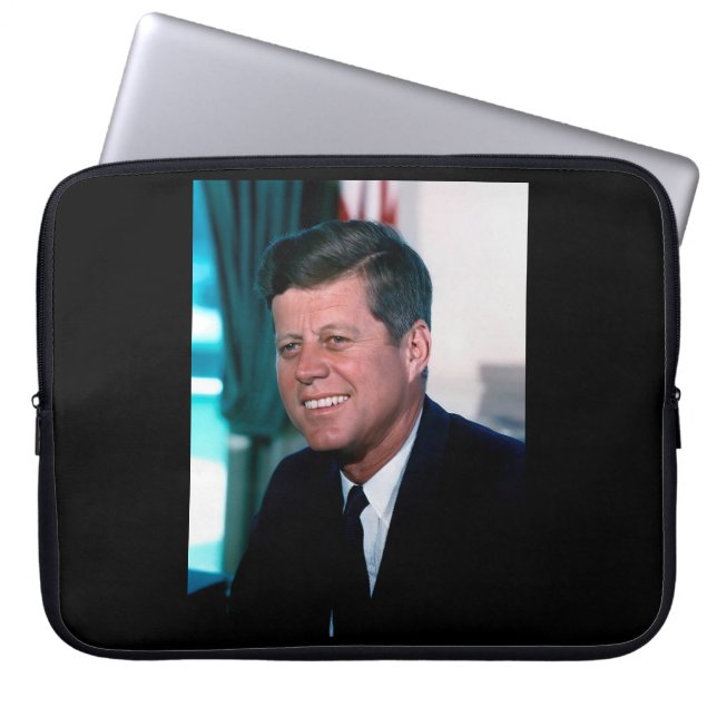 Oval Office of President John F. Kennedy Laptop Sleeve (Front)