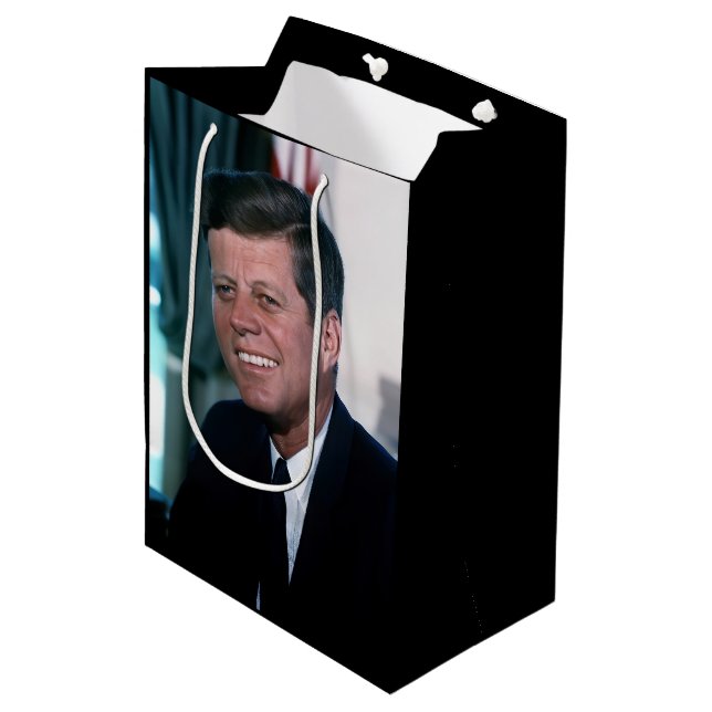 Oval Office of President John F. Kennedy Medium Gift Bag (Front Angled)