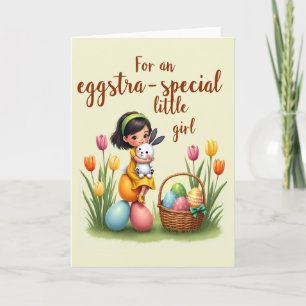Oval Pattern Springtime Cheer Card