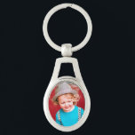 Oval Photo Keychain<br><div class="desc">Customise this lovely keychain with your own photos or graphics.</div>