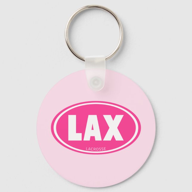 Oval-pink Key Ring (Front)
