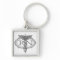 Oval Silver Caduceus RN Nurse