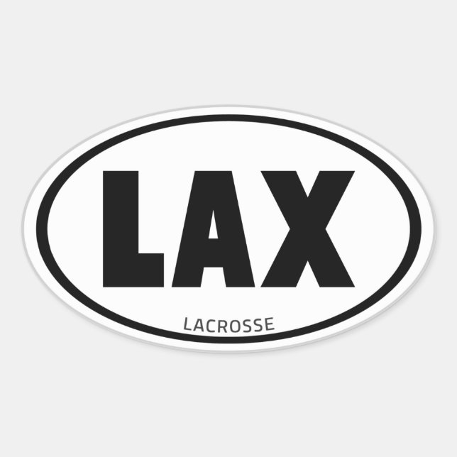 Oval Sticker (Front)