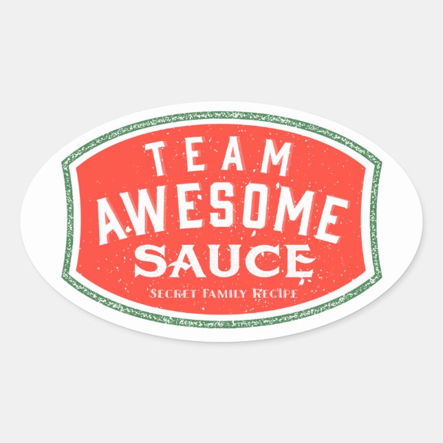 Oval Stickers, Glossy Oval Sticker (Front)