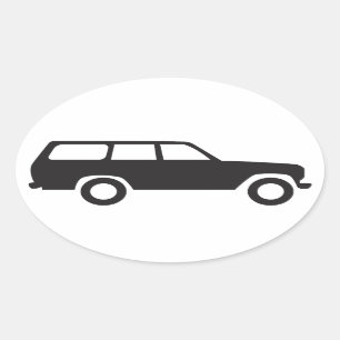 Oval Toyota Land Cruiser 60 Series Icon Sticker